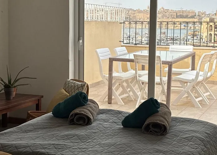 Front Row Malta - Enjoy Valletta Sunsets From Seafront With 3 Bedrooms Overlooking Grand Harbour * Kalkara