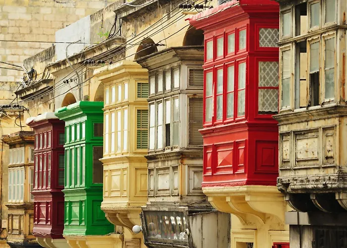 بيت للعطل Front Row Malta - Enjoy Valletta Sunsets From Seafront With 3 Bedrooms Overlooking Grand Harbour